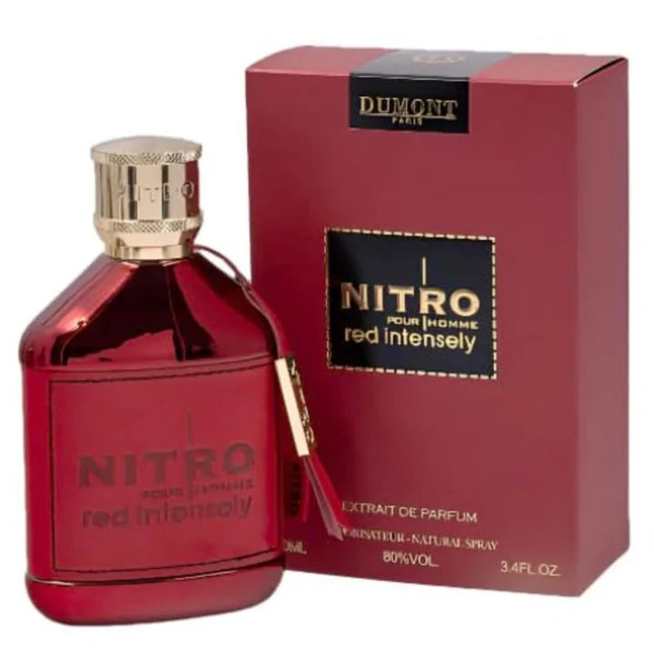 Dumont Nitro Red Intensely 3.4 oz / 100 ml Men Extrait de Parfum